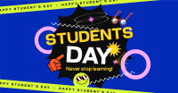 Students Day Greeting Facebook Ad Design