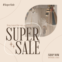Super Shopping Spree Instagram Post Design