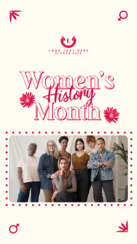 Celebrating Women History Facebook story Image Preview