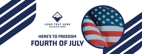 Fourth of July Facebook Cover Design Image Preview