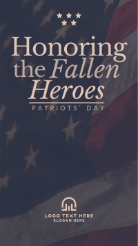 Honoring Fallen Soldiers TikTok video Image Preview