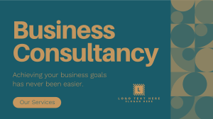 Business Consultancy Video Image Preview