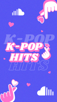 K-Pop Hits Instagram reel Image Preview