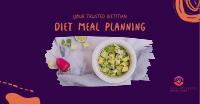 Diet Meal Planning Facebook Ad Design