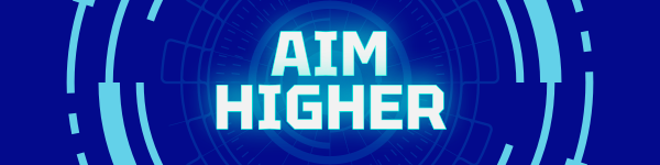 Aim Higher LinkedIn Banner Design