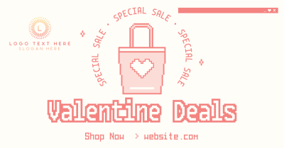 Pixel Shop Valentine Facebook ad Image Preview