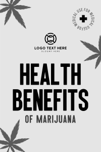 Medical Benefits of Marijuana Pinterest Pin Preview