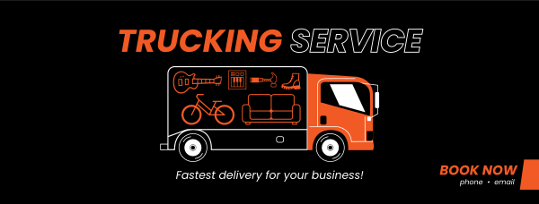Fastest Delivery Facebook Cover Design