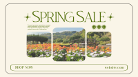 Spring Time Sale Facebook Event Cover Design