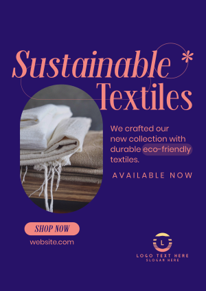 Sustainable Textiles Collection Poster Image Preview
