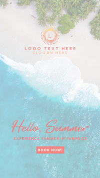Summer Tour Facebook Story Design