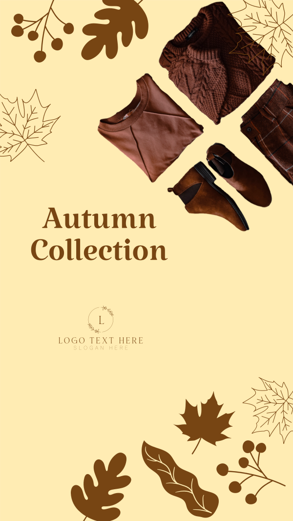 Autumn Vibes Apparel Facebook Story Design Image Preview