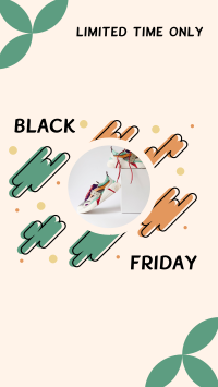 Black Friday Fashion Sale Facebook story Image Preview