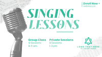 Singing Lessons Facebook event cover Image Preview