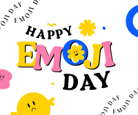 Assorted Emoji Facebook Post Design