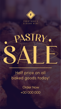 Pastry Sale Today Instagram Story Design