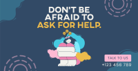 Ask for Help Facebook ad Image Preview