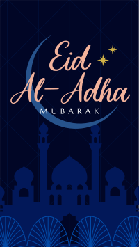 Eid ul-Adha Mubarak Instagram Story Design