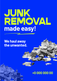 Professional Junk Removal Poster Image Preview