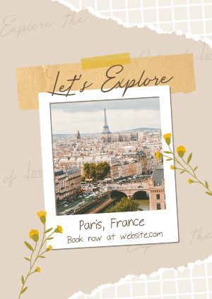 Explore City of Love Flyer Image Preview