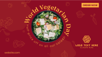 World Vegetarian Day Facebook event cover Image Preview