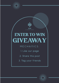Giveaway Entry Poster Image Preview