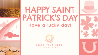 Rustic St. Patrick's Day Greeting Facebook event cover Image Preview