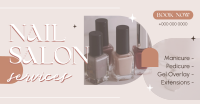 Fancy Nail Service Facebook Ad Design