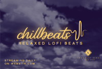 Chill Beats Pinterest Cover Design