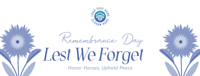 Honor Heroes, Uphold Peace Facebook cover Image Preview