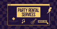 Retro Party Facebook ad Image Preview