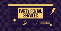 Retro Party Facebook ad Image Preview