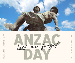 Anzac Day Soldiers Facebook post Image Preview