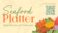 Seafood Platter Sale Facebook Event Cover Image Preview