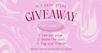 Easy Giveaway Mechanics Facebook Ad Design