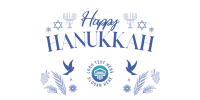 Hanukkah Menorah Twitter post Image Preview