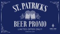 Paddy's Day Beer Promo Facebook event cover Image Preview