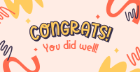 To Your Well-deserved Success Facebook ad Image Preview