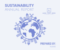Sustainability Annual Report Facebook Post Preview