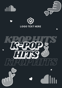 K-Pop Hits Poster Design