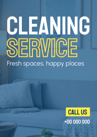 Commercial Office Cleaning Service Flyer Image Preview