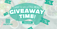 Food Voucher Giveaway Facebook ad Image Preview