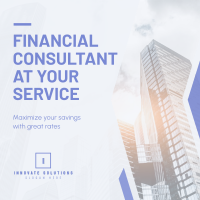 Financial Security Instagram Post Design