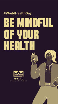 Mind Your Health Facebook Story Design
