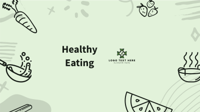 Healthy Eating YouTube cover (channel art) Image Preview