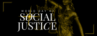 Minimalist Social Justice Facebook cover Image Preview