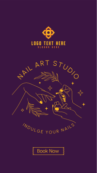 Nail Art Studio Facebook story Image Preview