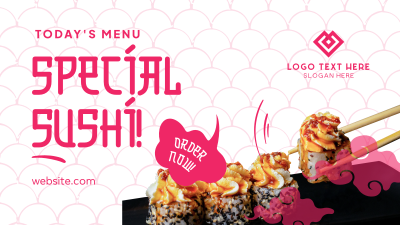 Special Sushi Facebook event cover Image Preview