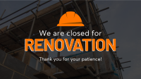 Closed for Renovation Facebook event cover Image Preview