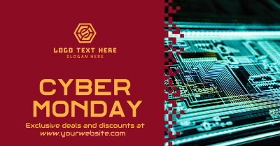 Cyber Monday Facebook ad Image Preview
